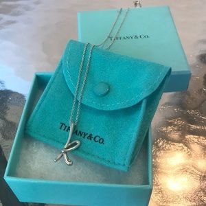 Tiffany and Co ELSA PERETTI® LETTER "K" PENDANT